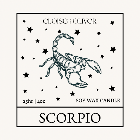 Zodiac Candles, 4oz