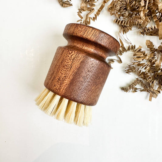 Kitchen Brush with Natural Bristles