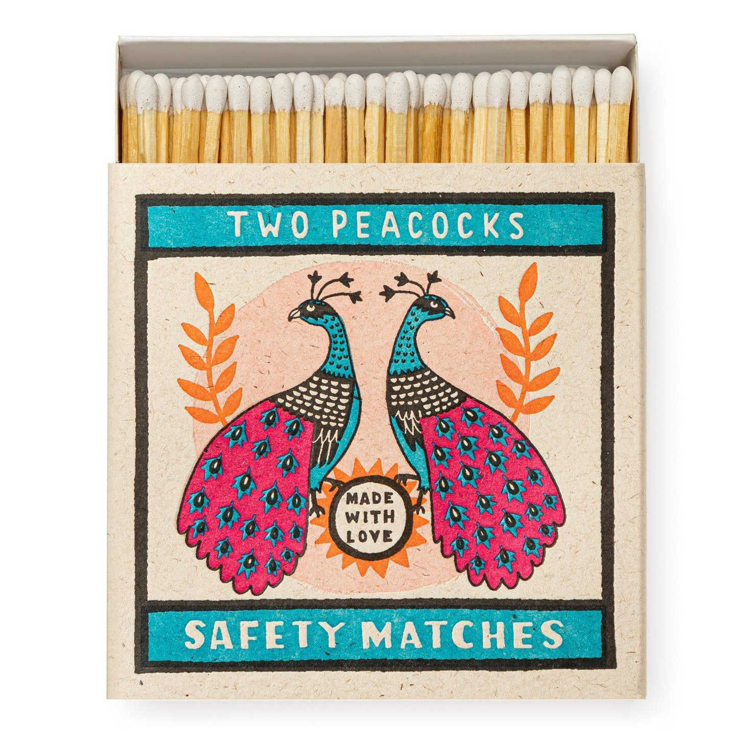 Two Peacocks | Safety Matches