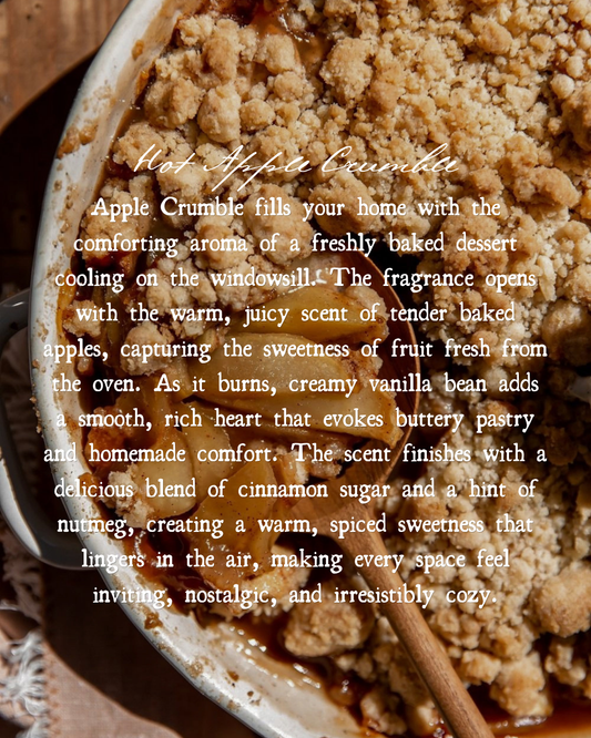 8oz Hot Apple Crumble