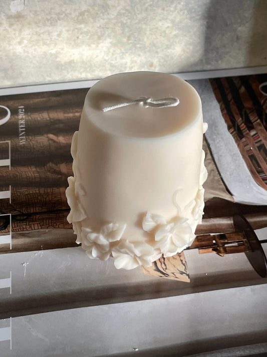 Sprouting Floral Pillar