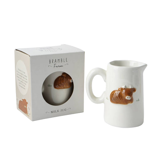 Bramble Farm Highland Cow Milk Pitcher