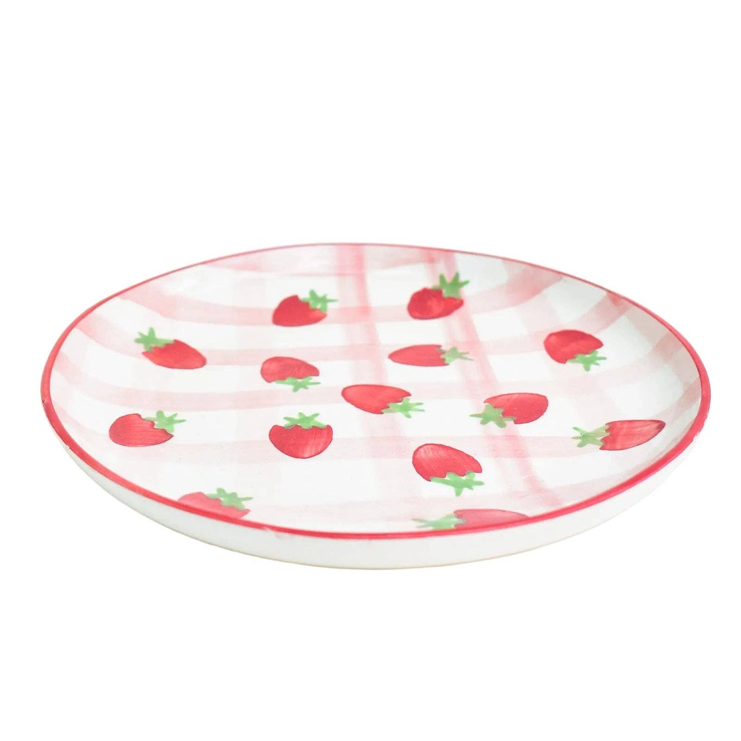 Strawberry Shortcake Dessert Plate