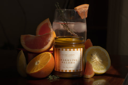 8oz Sparkling Paloma Candle