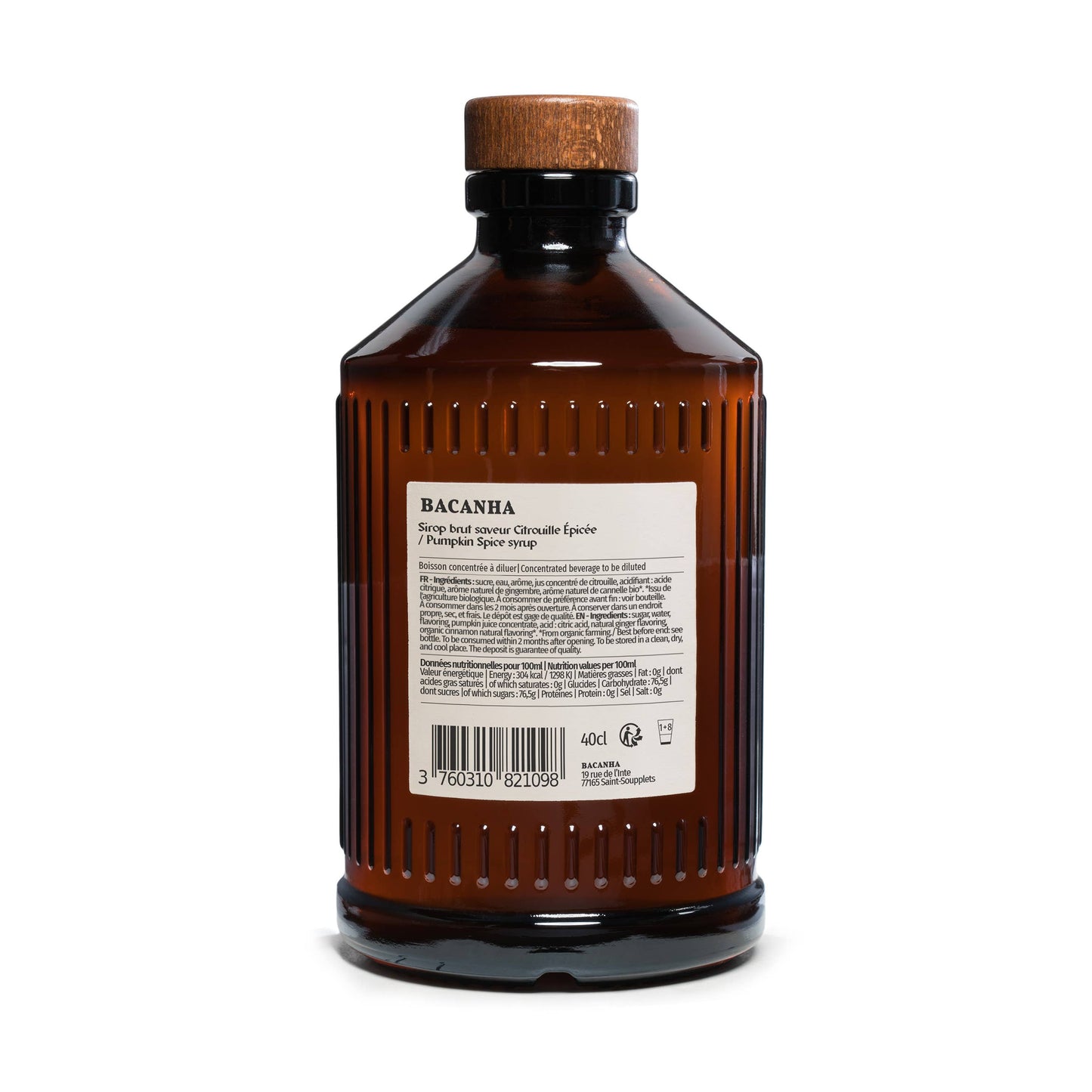 Raw Pumpkin Spice Syrup 13.5oz