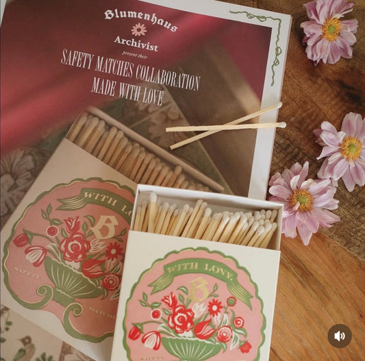Archivist x Blumenhaus Flower | Safety Matches