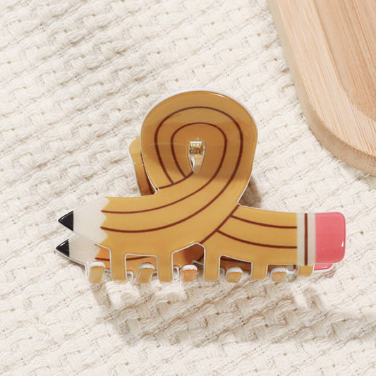 Pencil Hair Claw Clip