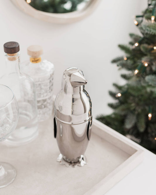 Penguin Cocktail Shaker - Stainless Steel