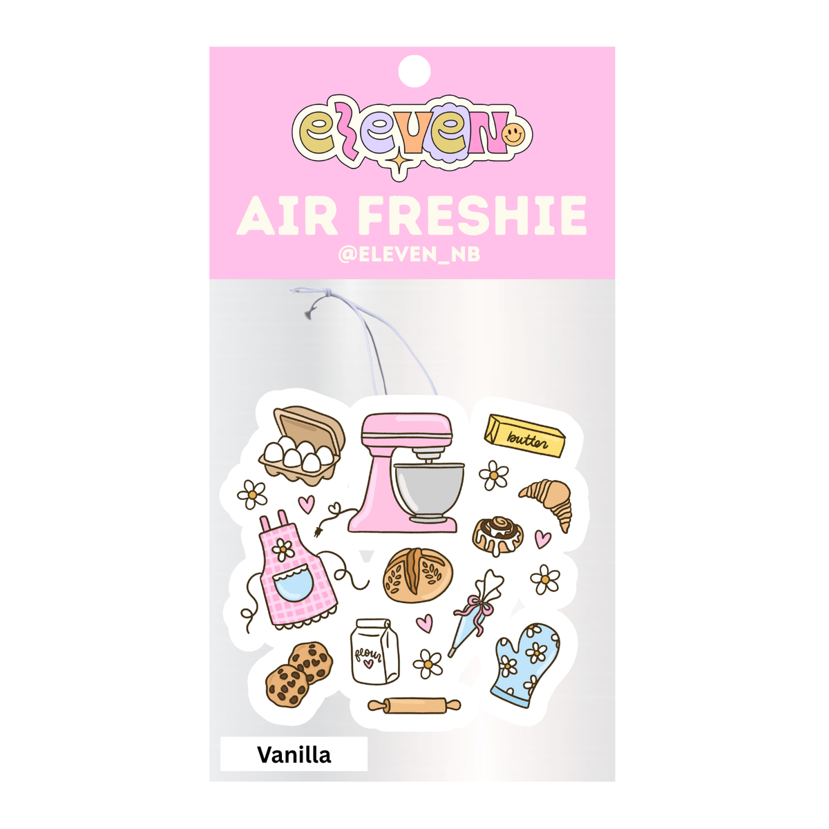 Baker Air Freshie Vanilla Scent