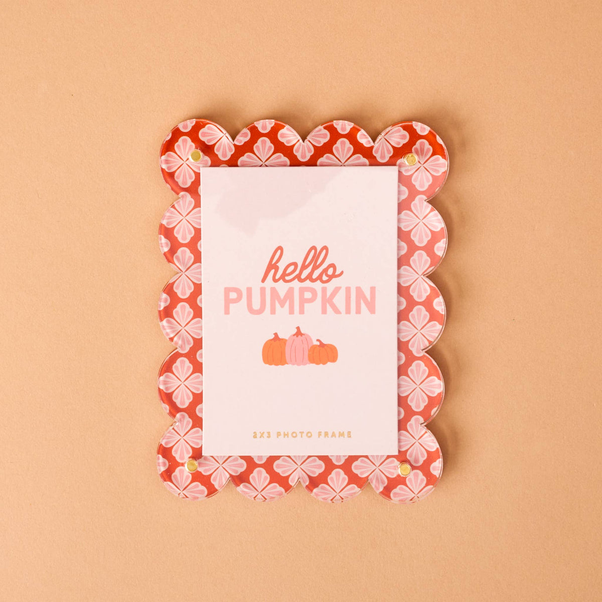 Mini Acrylic Picture Frame Magnet-Sienna Spice