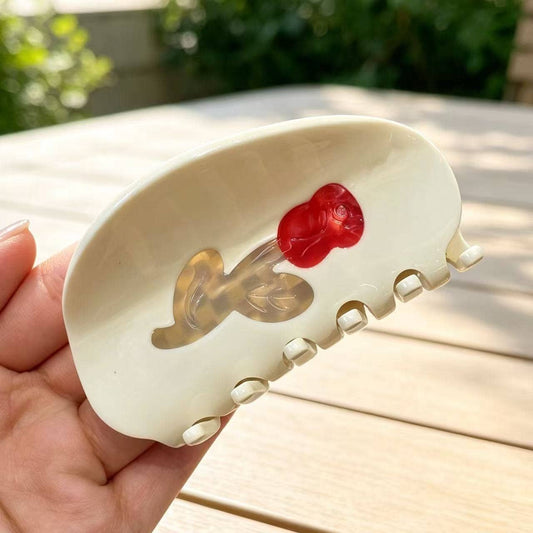 Vintage Rose Hair Clip