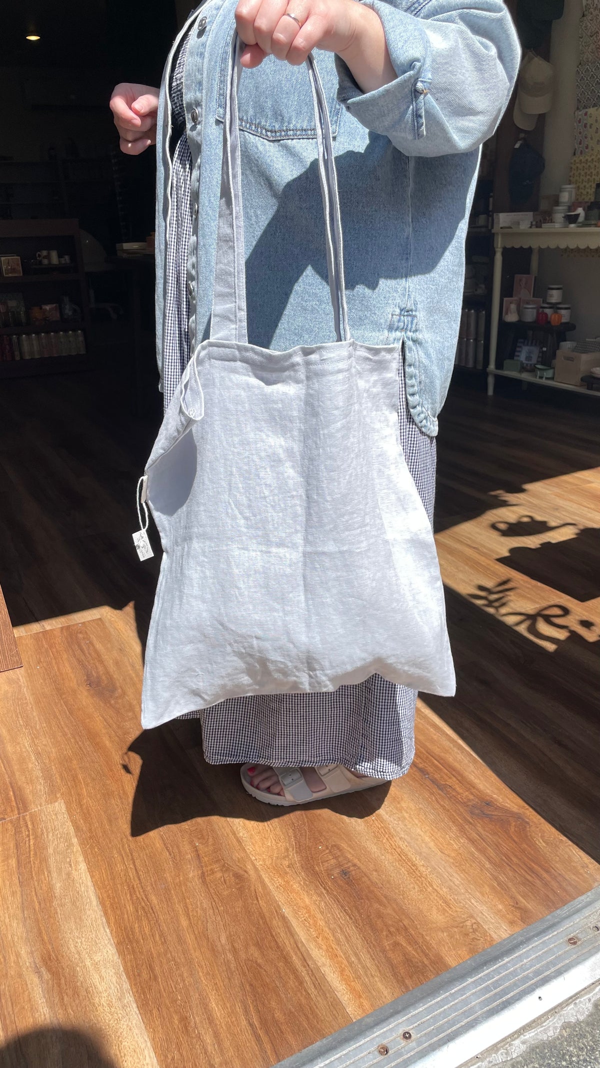 Linen Tote Bags by Spence and Co.