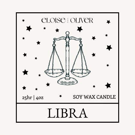 Zodiac Candles, 4oz