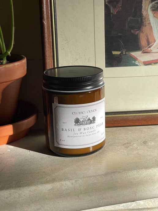 8oz Classic Amber Candle