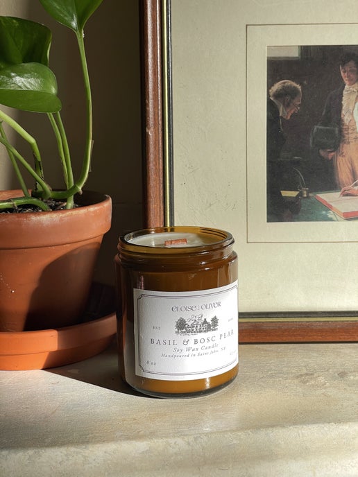 8oz Classic Amber Candle