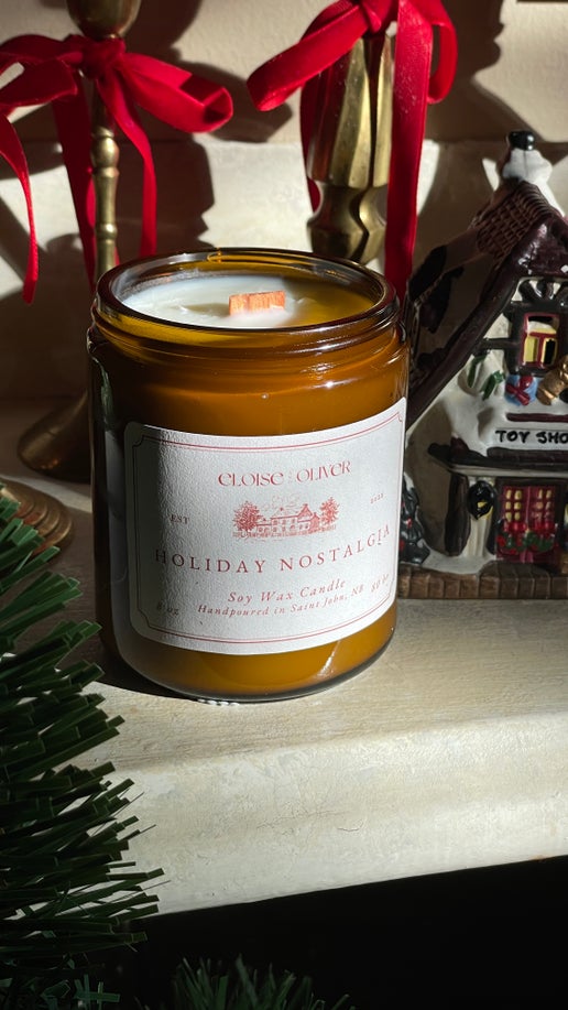 8oz Classic Amber Candle