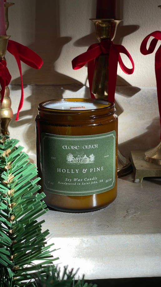 8oz Classic Amber Candle