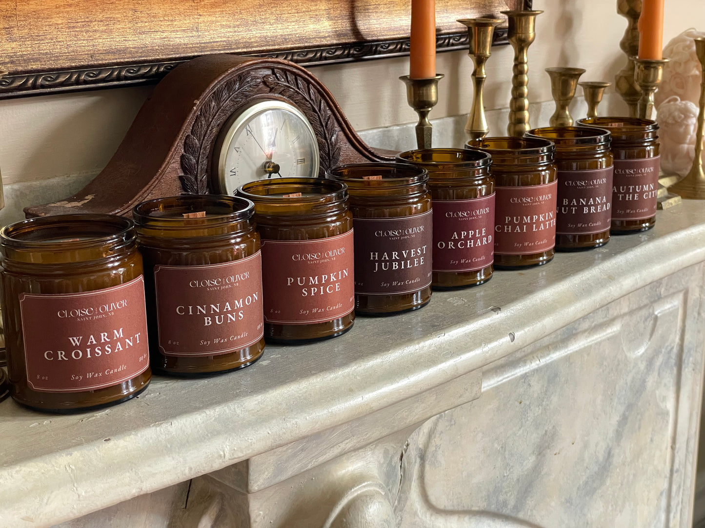 8oz Autumn Candles