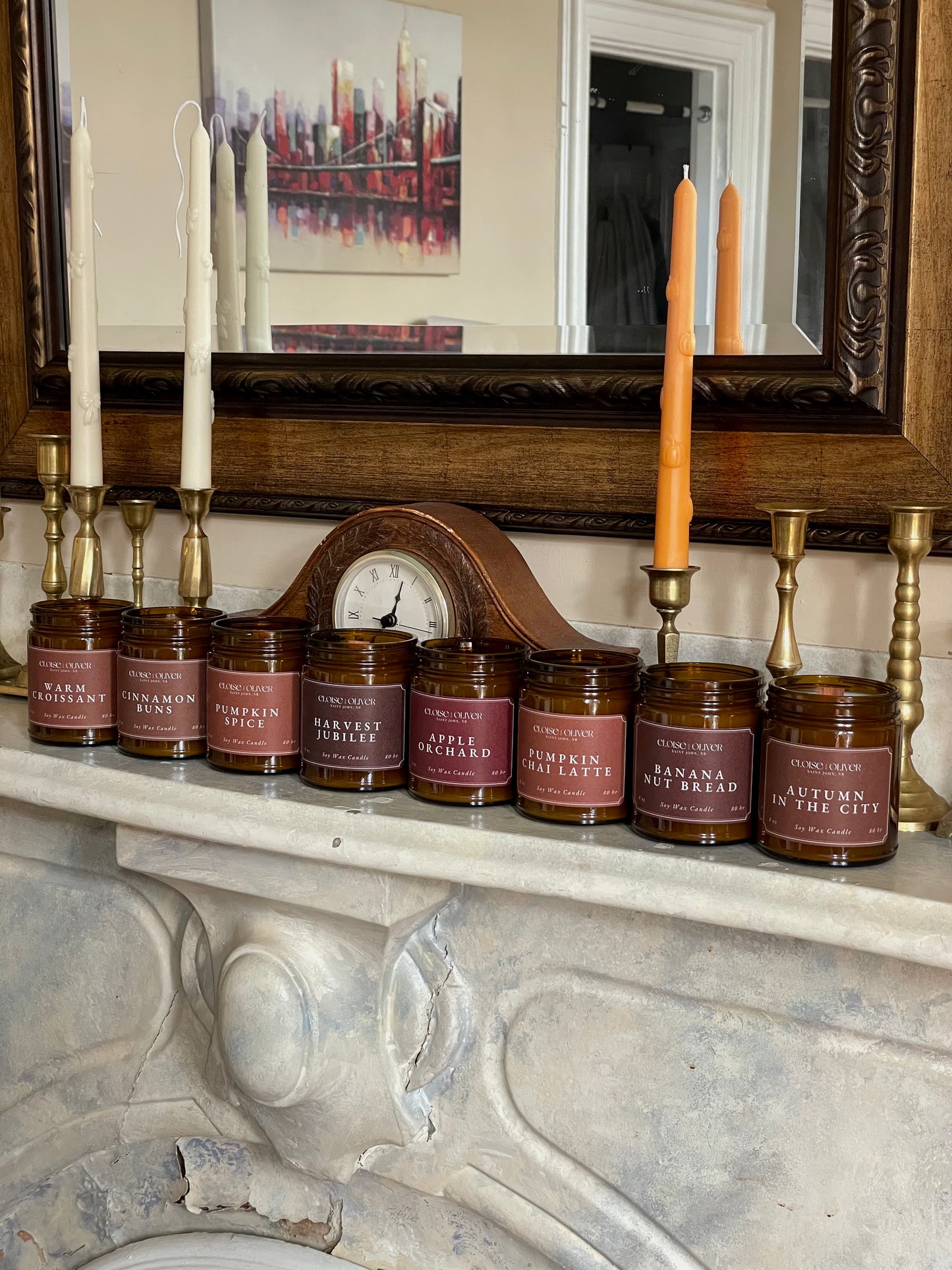 8oz Autumn Candles