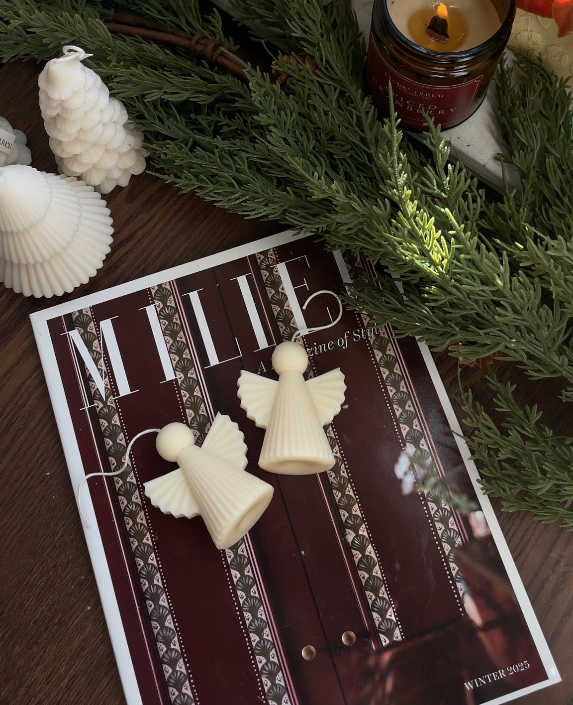 Angel Ornament Candle