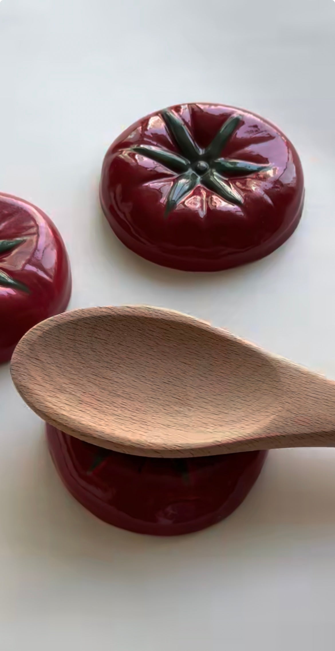 Kitchen Tomato Spoon Rest
