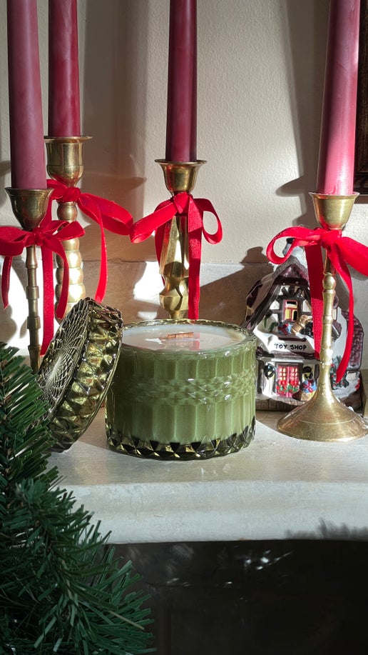 7oz Holly Berry and Pine | Jewel Jar