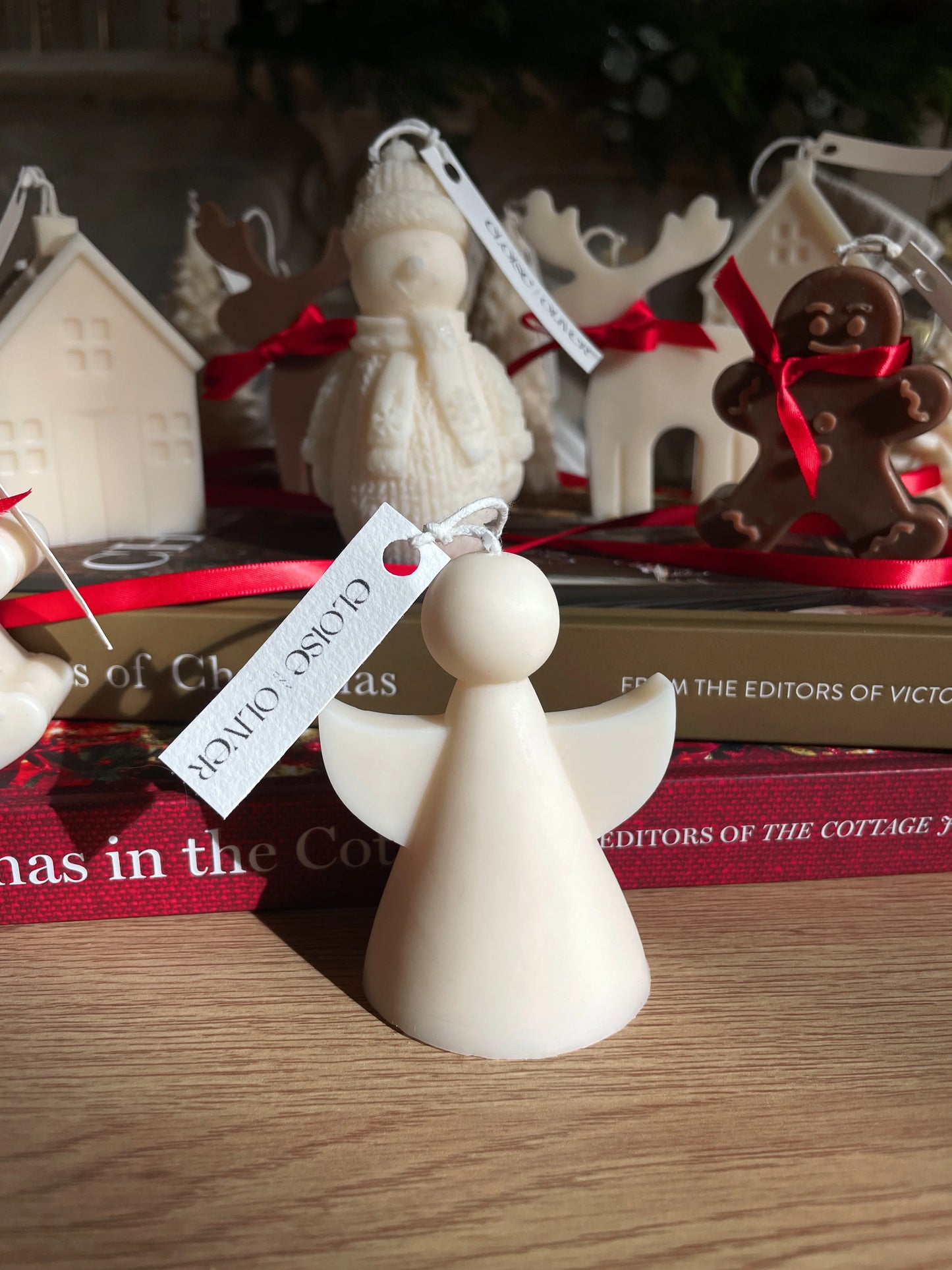 Angel Ornament Candle