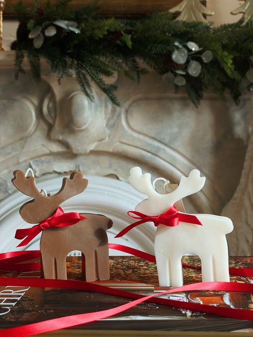 Reindeer Candle