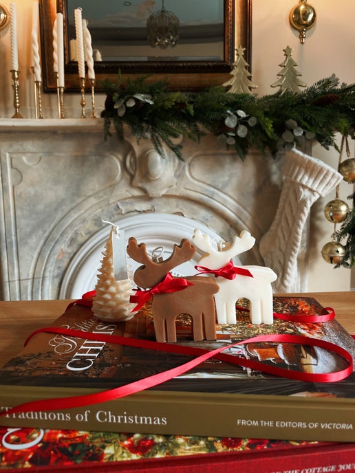 Reindeer Candle
