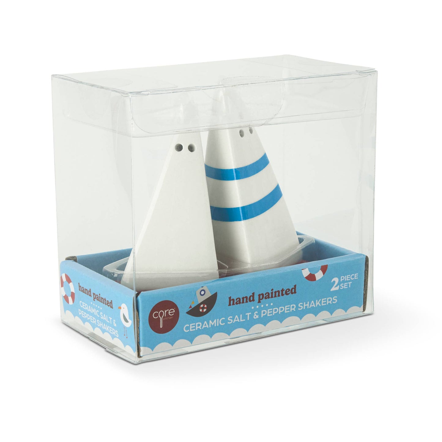 Sailboat with Tray - S&P Set