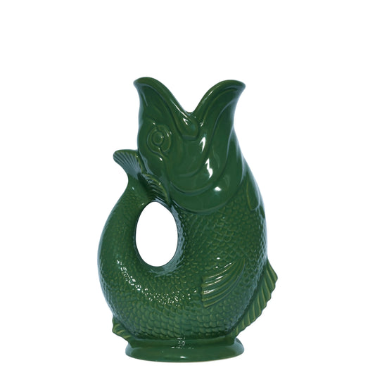 Green Gluggle Jug