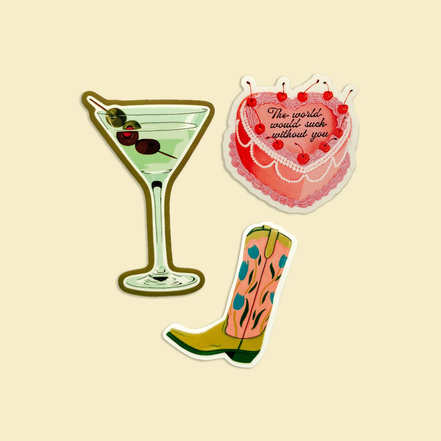 Dirty Martini Sticker