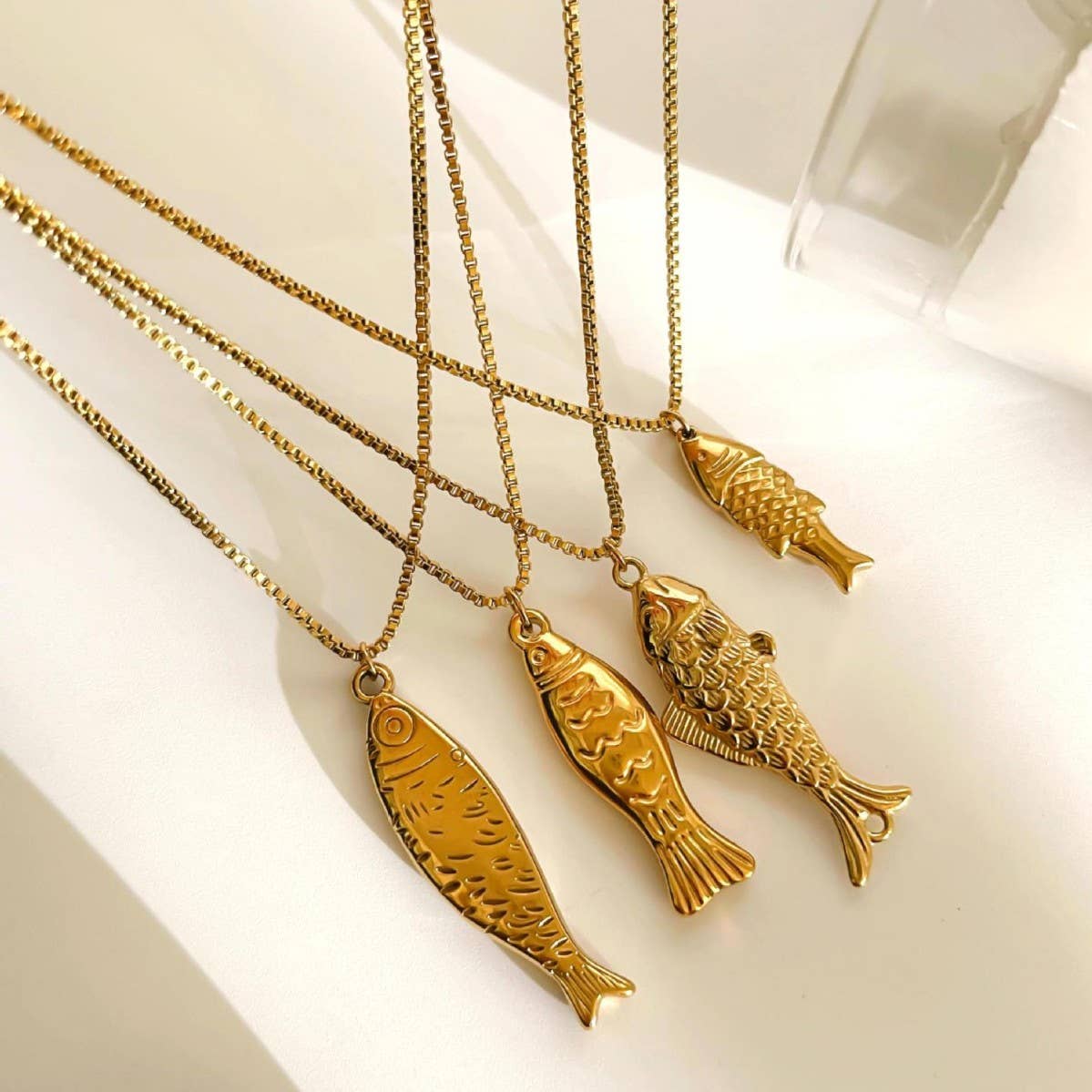 Sardine Statement Necklace