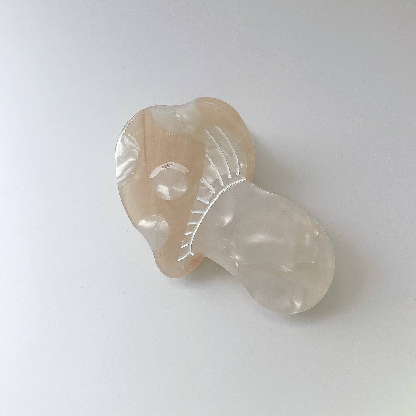 Woodland Mushroom Claw Clip - Large