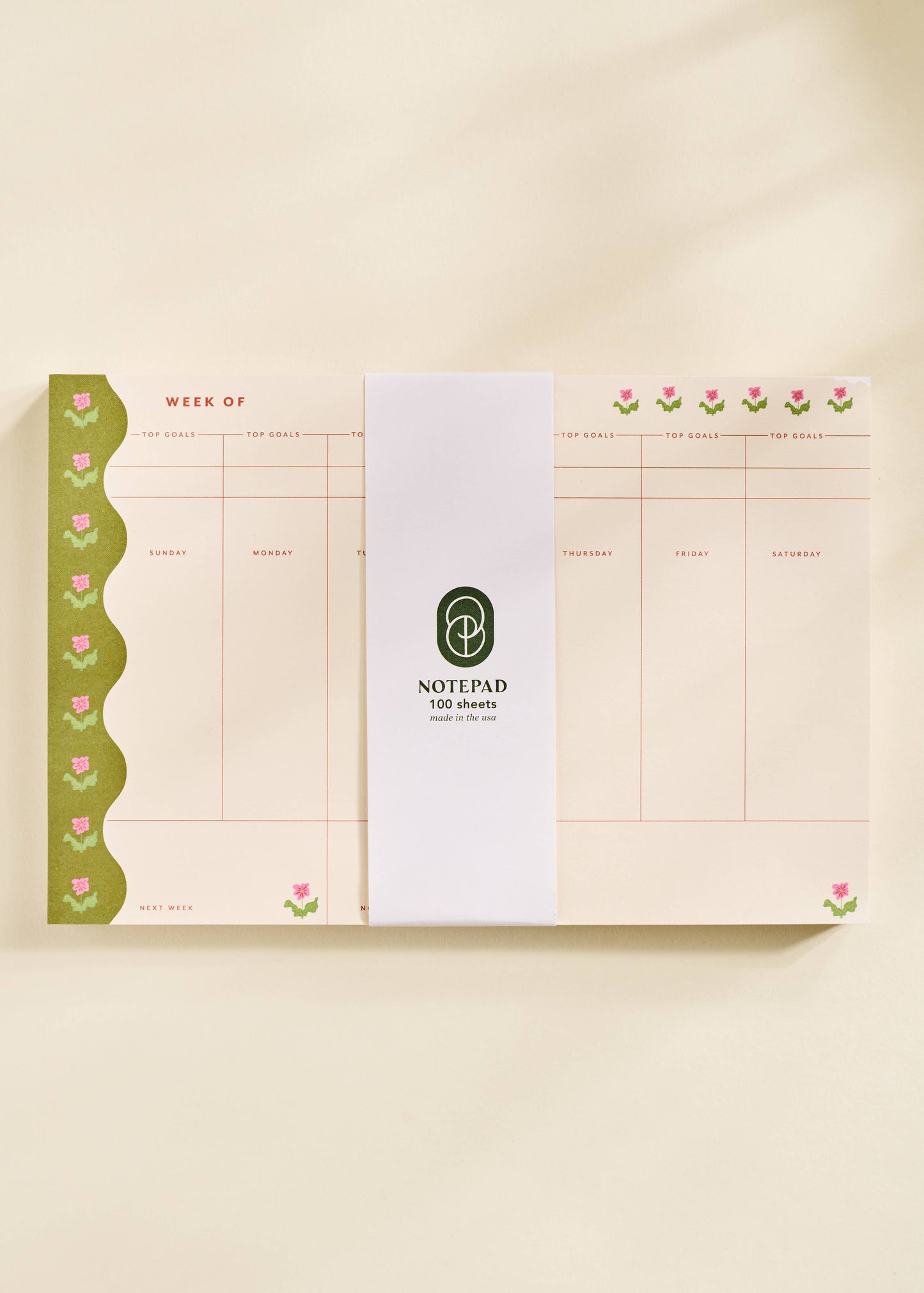 Garden Border Weekly Planner