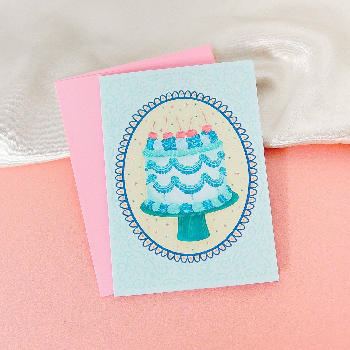 Cherry on Top Birthday Mini Greeting Card