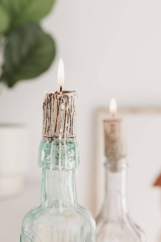 Wine Cork Candles (Set of 4)