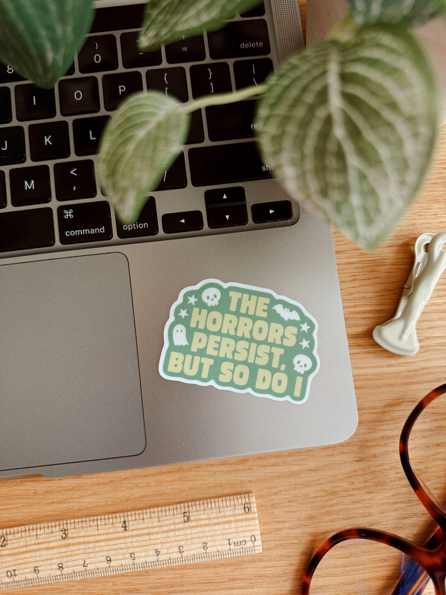 "The Horrors Persist" Vinyl Sticker