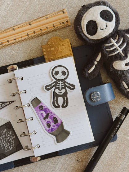 Spooky Lava Lamp Vinyl Sticker