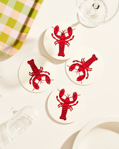 Lobster Coasters - Set of 4