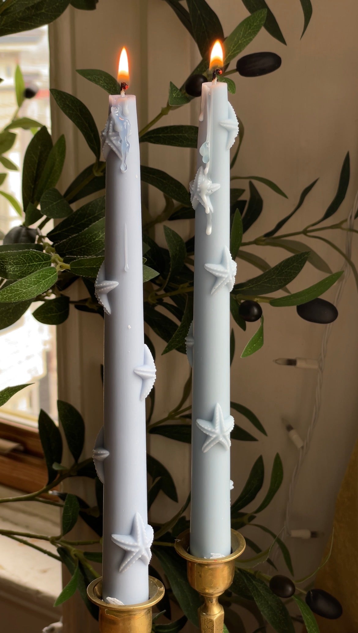 Starfish Taper Candlestick