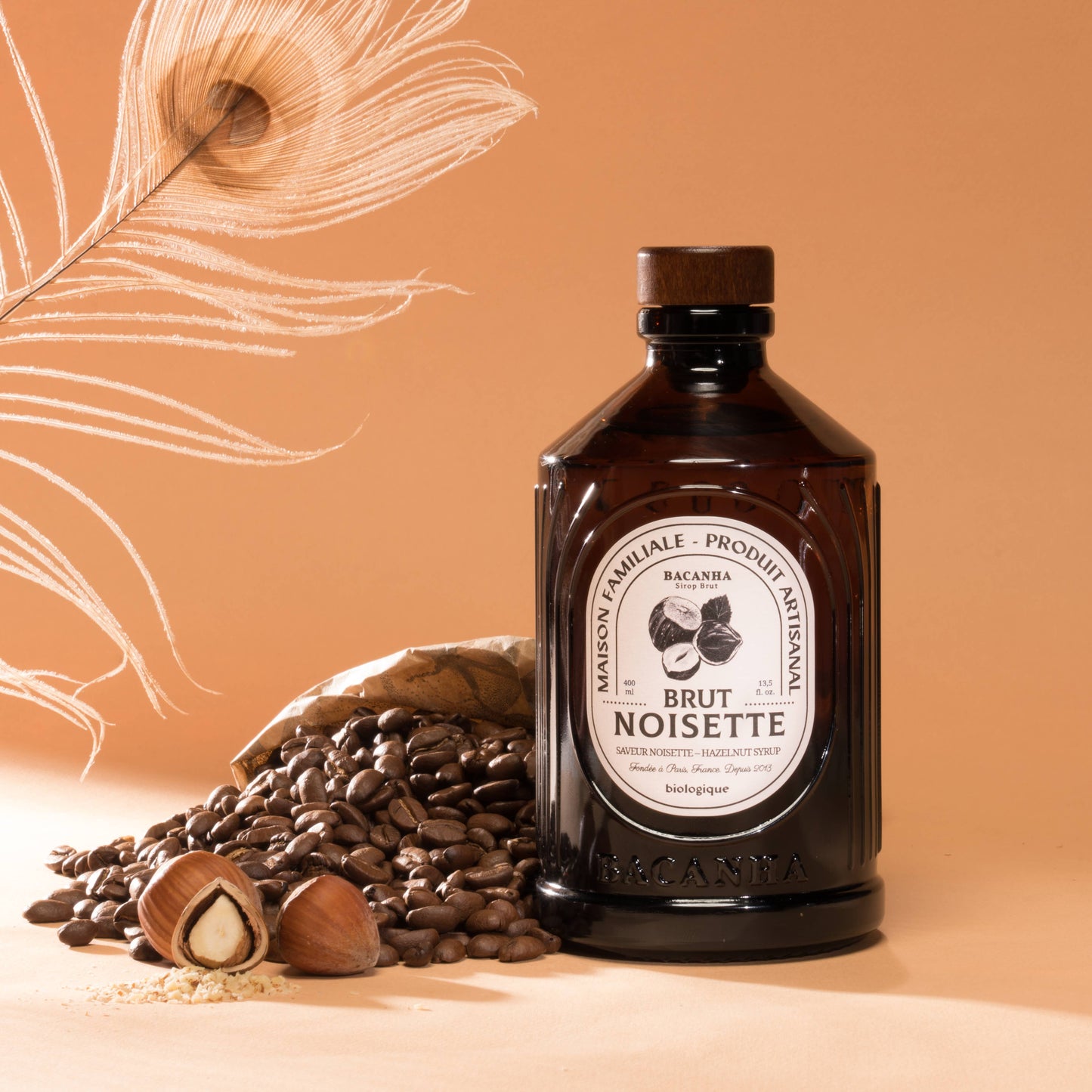 Raw Hazelnut Syrup 13.5oz