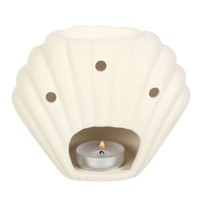 Nautical Seashell Oil Burner and Wax Melter