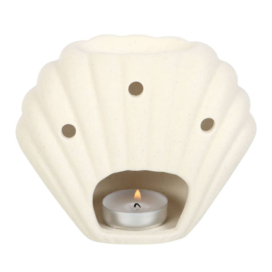 Nautical Seashell Oil Burner and Wax Melter