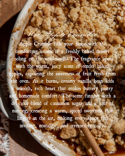 8oz Hot Apple Crumble