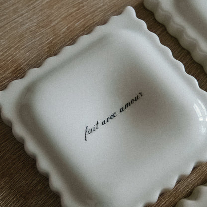 Written Notes Ravioli Spoon Rest