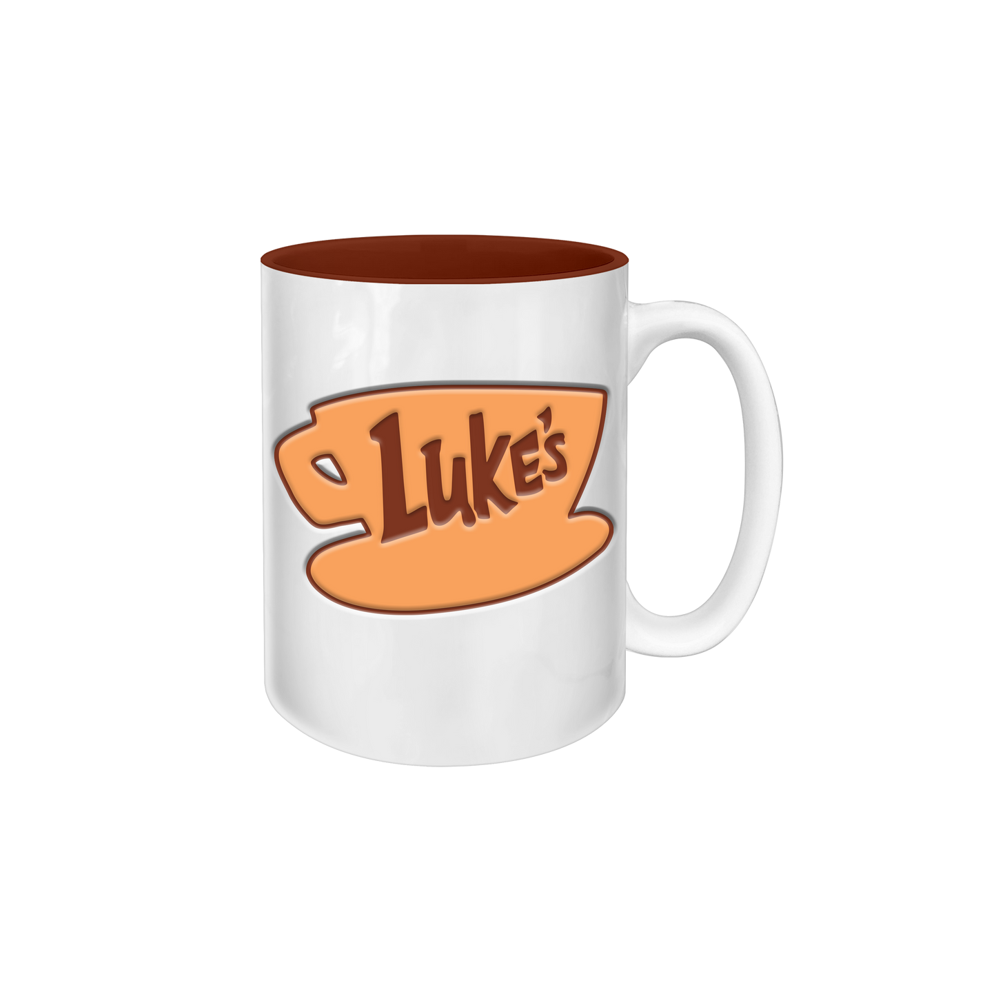 Gilmore Girls Luke's Wax Resist 17oz Ceramic Pottery Mug