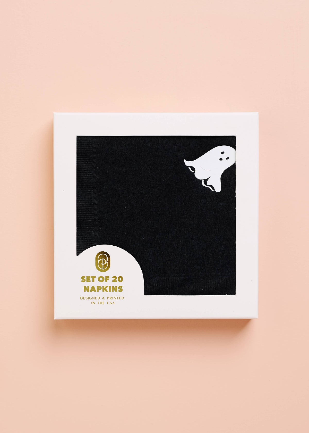 Spooky Ghost Cocktail Paper Beverage Napkins - Set of 20