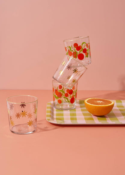Sunny Days Glass Tumbler