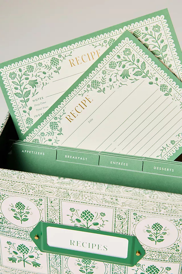 Artichoke Recipe Tin